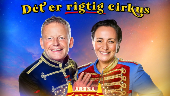 Bubber og Julie Bertelsen i Cirkus Arena